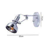 Applique Murale Industrielle Métal Brut Rétro Chambre