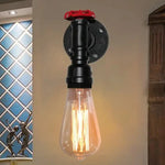 Applique murale industrielle tuyau