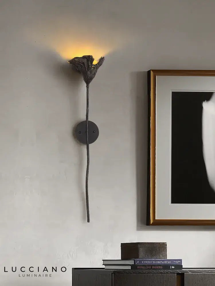 Applique Murale Laiton Élégance Exotique Zen Chambre