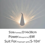 Applique Murale Led Bois Élégant Déco Scandinave Chambre