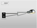 Applique Murale Led Chromé Élégant Design Moderne Chambre