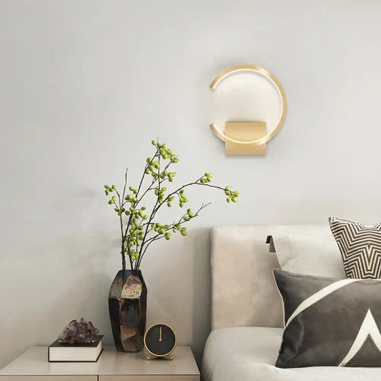 Applique Murale Led Design Élégant Minimaliste Chambre