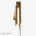 Applique Murale Led Design Élégant Or Chambre