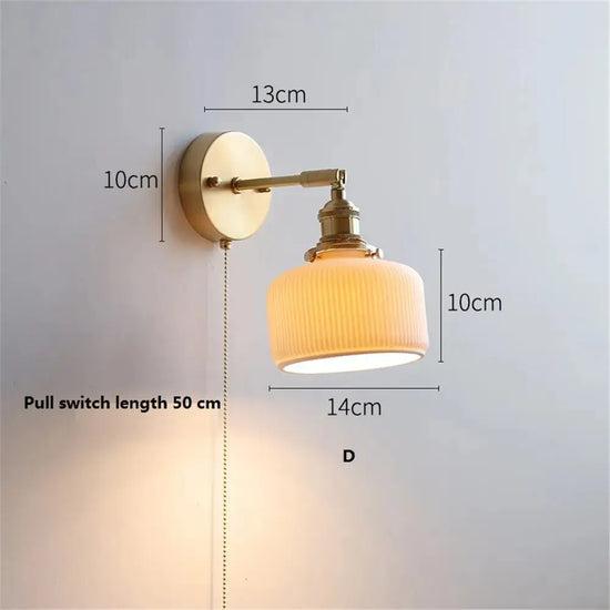 Applique Murale Led Design Minimaliste Élégante D Chambre