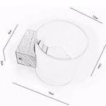 Applique Murale Led En Bois Design Contemporain Minimaliste. Chambre