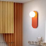 Applique Murale Lumière Orange Salon