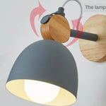 Applique Murale Moderne Bois Scandinave Épuré Design Chambre