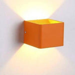 Applique Murale Moderne Design Élégant Lumineux. Orange Chambre