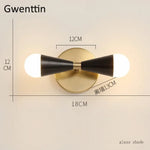 Applique Murale Nordique Élégante Design Minimaliste. B1 Chambre