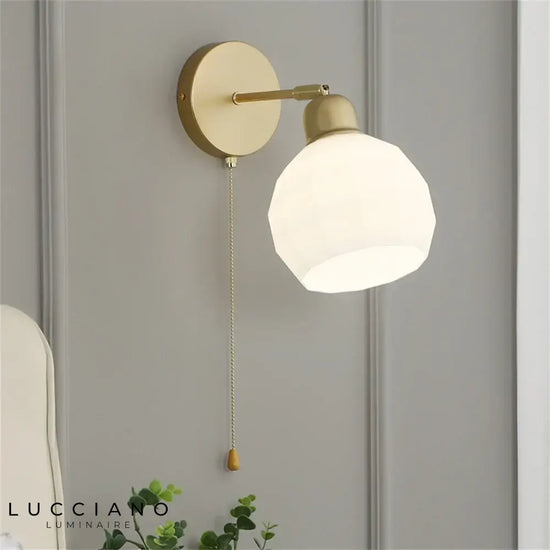 Applique Murale Nordique Élégante Design Minimaliste Titre Par Défaut Chambre