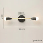 Applique Murale Nordique Élégante Design Minimaliste. Un Chambre