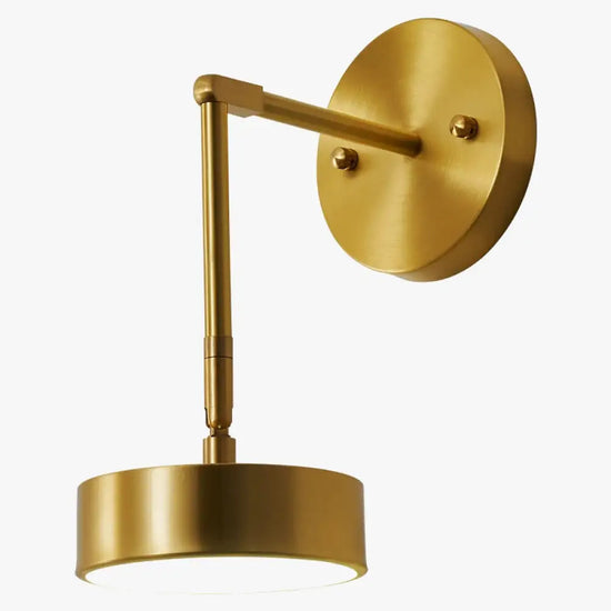 Applique Murale Nordique Élégante Minimaliste Cuivre Applique Chambre