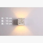 Applique Murale Nordique Élégante Pierre Design Chambre