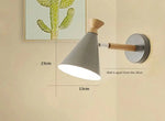 Applique Murale Nordique Lumineuse Et Élégante Gris Chambre