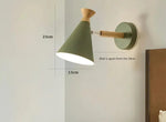 Applique Murale Nordique Lumineuse Et Élégante Vert Chambre