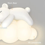 Applique Murale Ours Polaire: Adorable Déco Nordique Chambre
