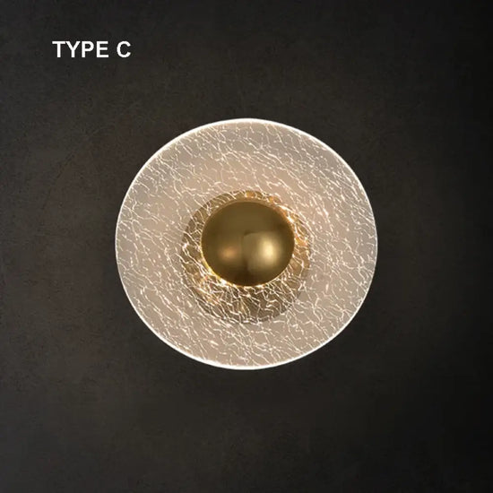 Applique Murale Postmoderne Élégante Design Contemporain Type C / Blanc Chaud (2700-3500K) Chambre