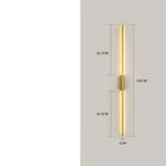 Applique Murale Pour Escalier B / Dorée 100Cm