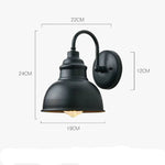 Applique Murale Rétro Design Industriel Extérieur Chambre