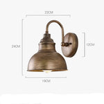 Applique Murale Rétro Design Industriel Extérieur Chambre