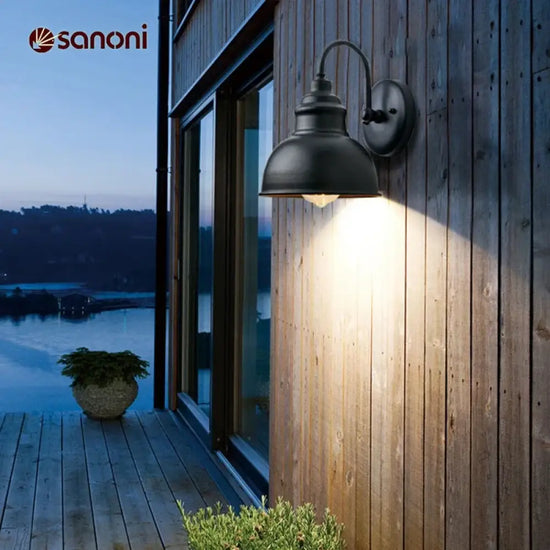 Applique Murale Rétro Design Industriel Extérieur Chambre