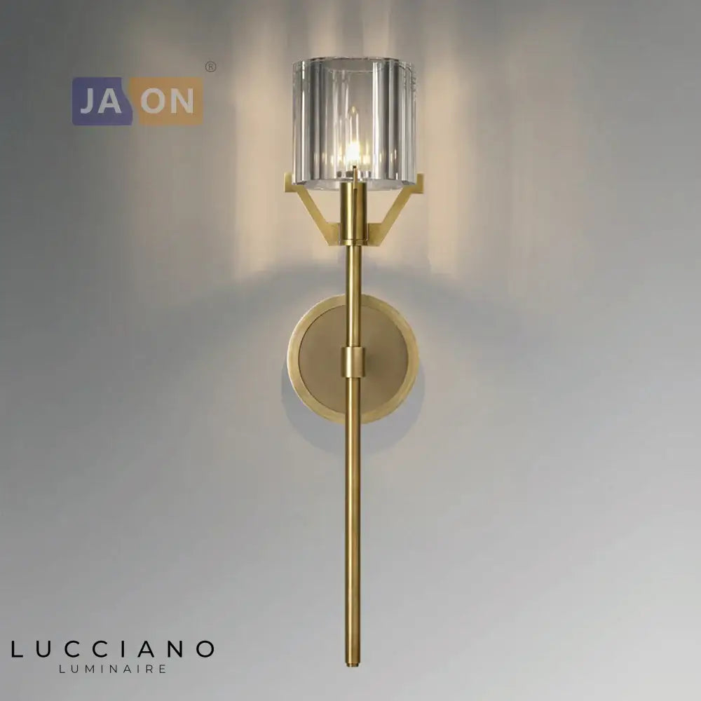 Applique Murale Rétro Élégante Et Lumineuse L12H56Cm / Lumière Chaude Applique Chambre