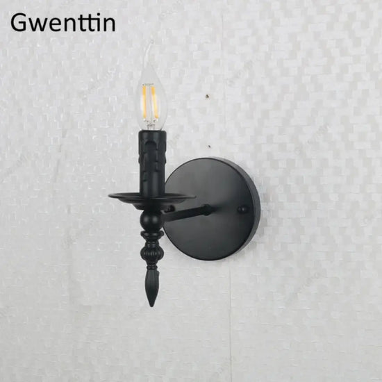 Applique Murale Rétro Illumination Design Industriel. Chambre