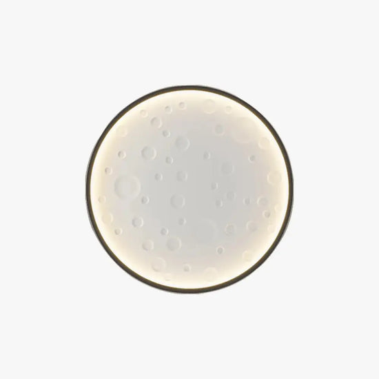 Applique Murale Ronde Élégante Usb Design Minimaliste Chambre