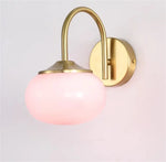 Applique murale rose