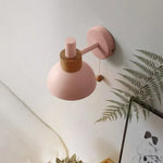 Applique murale rose poudre