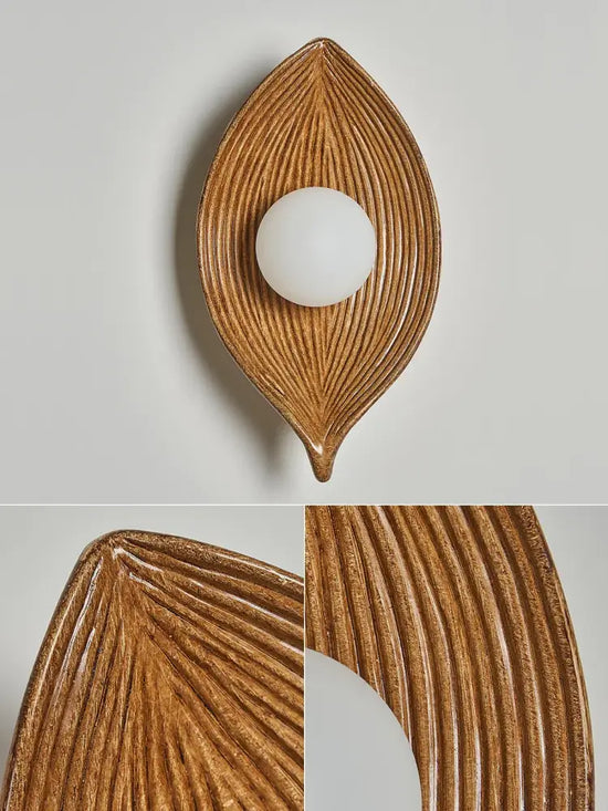 Applique Murale Vintage Dorée Artisanale Élégante Chambre