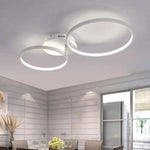 Cercle Blanc Plafonnier Design Luminaire Chambre