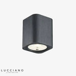 Cube Led Design En Métal Coloré Noir Luminaire Chambre