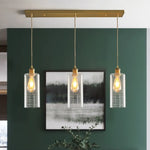 Plafonnier cuisine doré