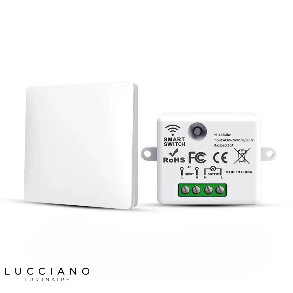 Interrupteur sans fils simple pour maison intelligente