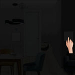 Interrupteur sans fils simple pour maison intelligente