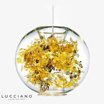 Lampe Boule En Verre À Feuilles Luminaire Chambre