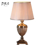 Lampe Chic Avec Abat-Jour Tissu Luminaire Chambre
