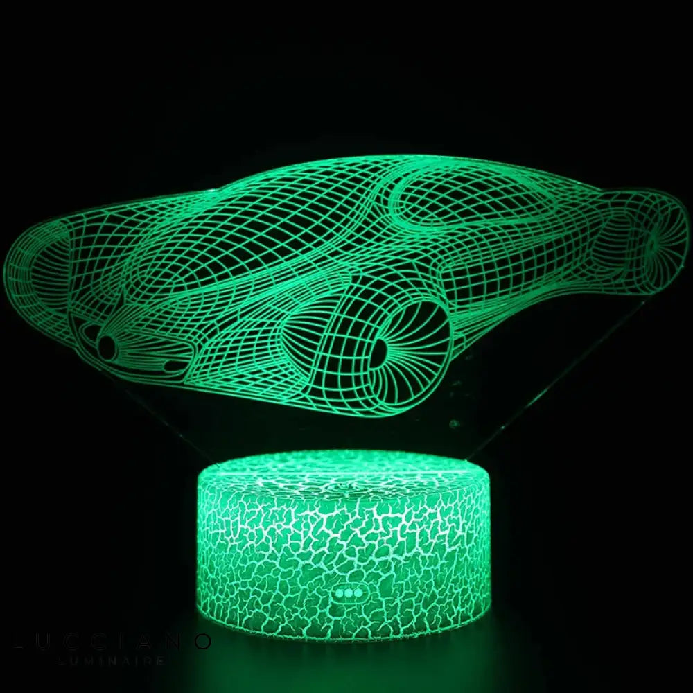 Lampe De Chevet 3D Tactile Moto