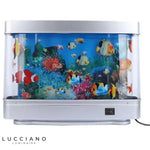 Lampe de Chevet Aquarium Poissons Tropicaux pour Enfants