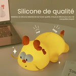 Lampe de Chevet Dragon Chinois Tactile en Silicone pour Enfants