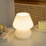 Lampe de chevet Vintage en Verre