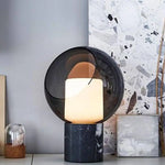 Lampe Design Led Marbre Luxe Luminaire Chambre