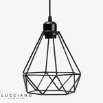 Lampe Industrielle Triangulaire En Métal Luminaire Chambre