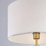 Lampe Led Design Abat-Jour Blanc Luminaire Chambre