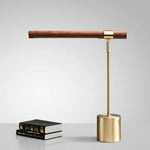 Lampe Led Design Dorée Et Bois Luminaire Chambre