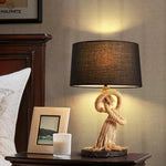 Lampe Rétro Led Tissu Cordage Luminaire Chambre