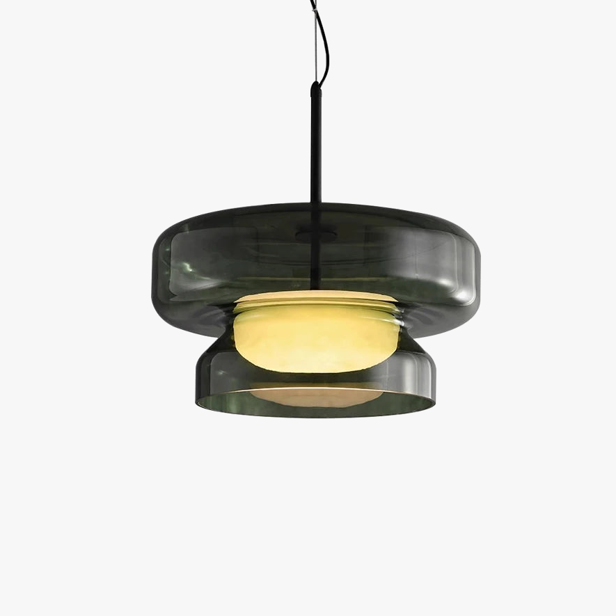Modern decorative LED glass design chandelier