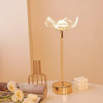 Lampe Vintage Led Métal Doré Luminaire Chambre