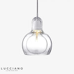 Led Loft Verre Suspension Design Transparent / S Luminaire Chambre